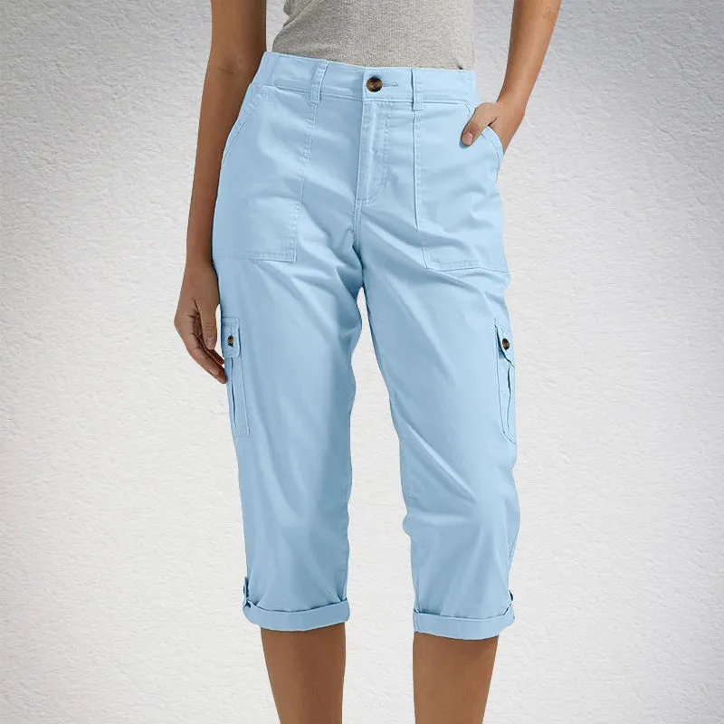 🔥 Hot Sale 🔥Women's High Elasticity Multi-pocket Casual Shorts