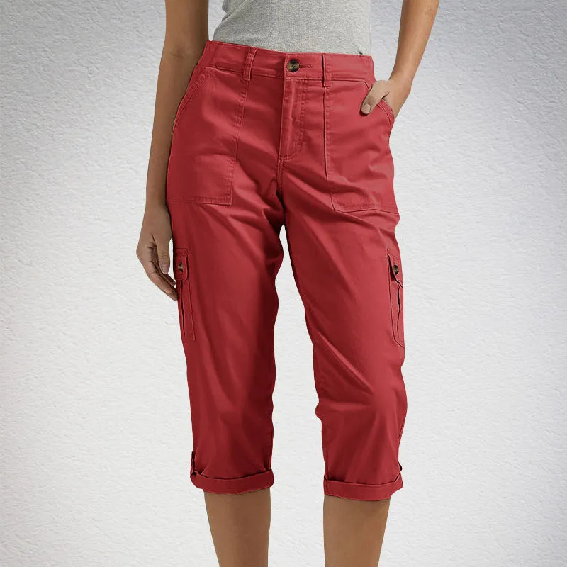 🔥 Hot Sale 🔥Women's High Elasticity Multi-pocket Casual Shorts