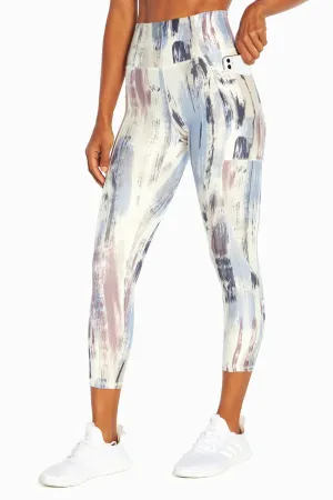 Abigail Side Pocket Mid Calf Capri