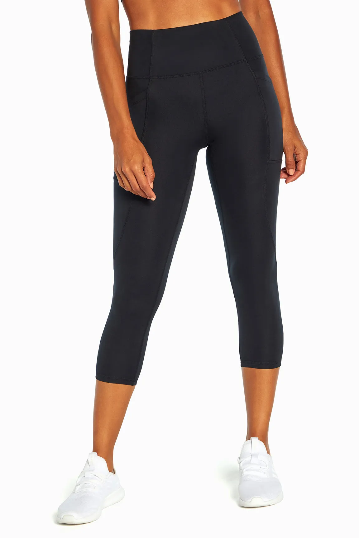 Abigail Side Pocket Mid Calf Capri