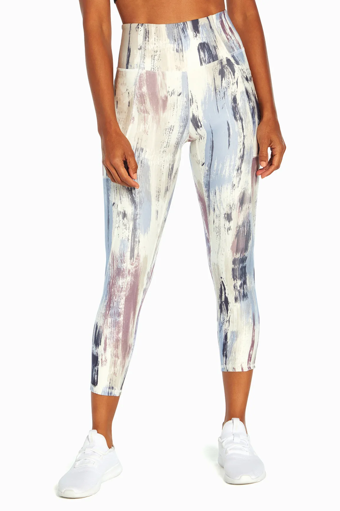 Abigail Side Pocket Mid Calf Capri