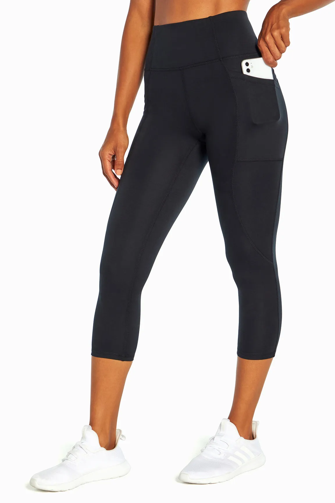 Abigail Side Pocket Mid Calf Capri