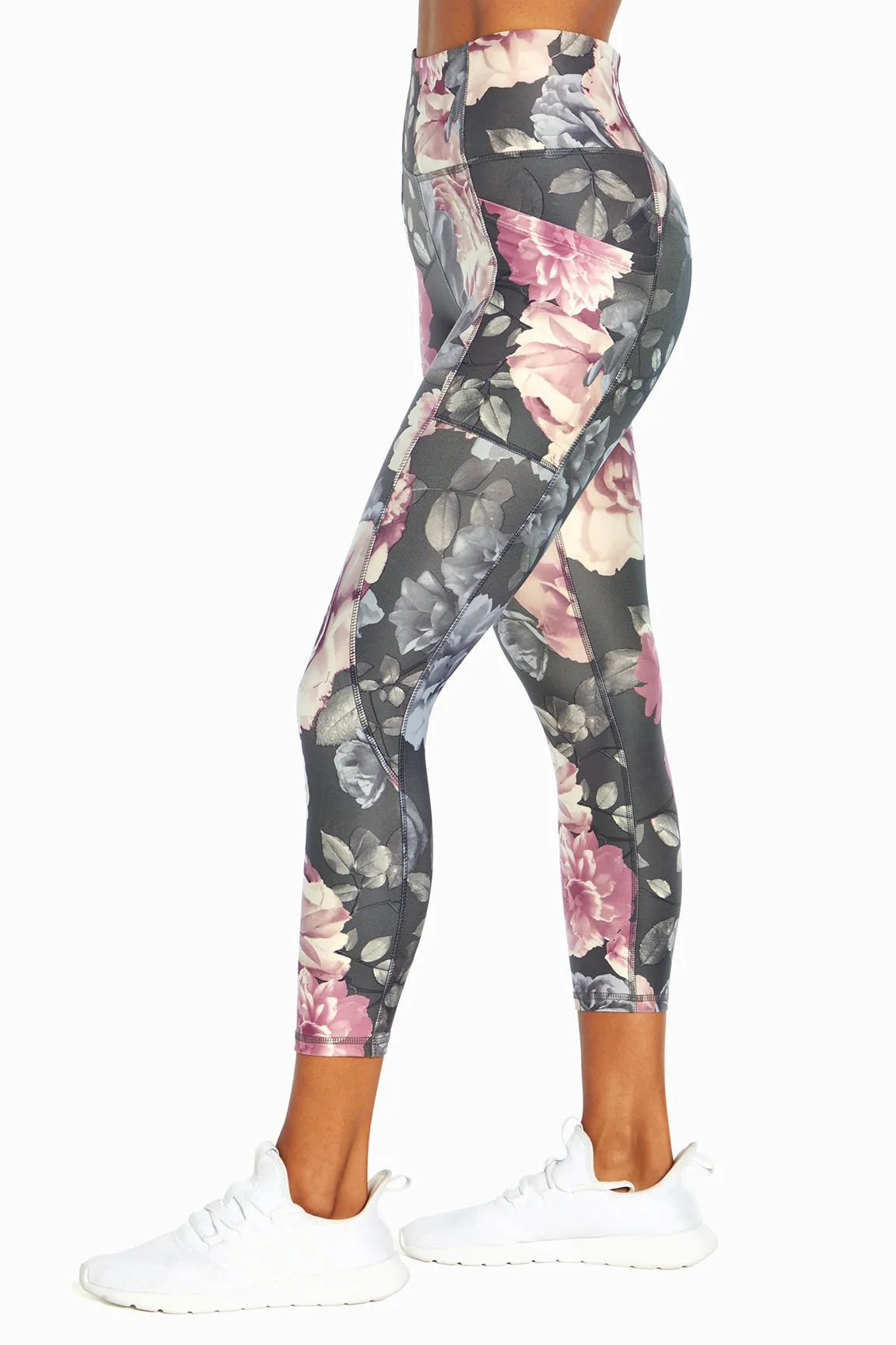 Abigail Side Pocket Mid Calf Capri