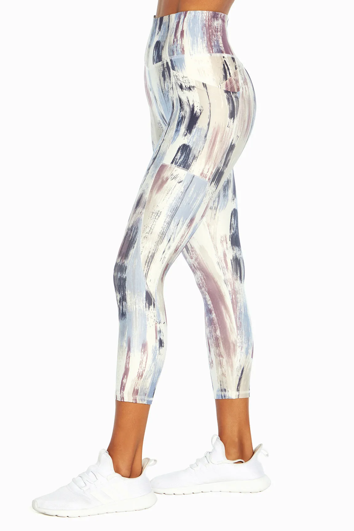 Abigail Side Pocket Mid Calf Capri