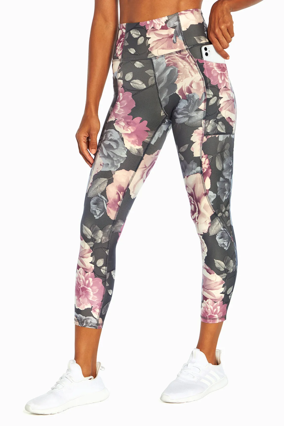 Abigail Side Pocket Mid Calf Capri