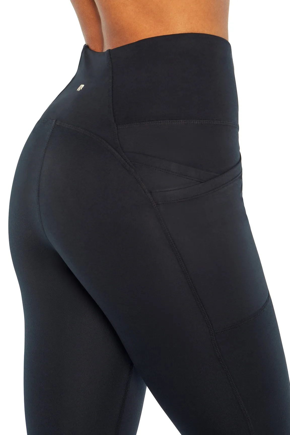 Abigail Side Pocket Mid Calf Capri