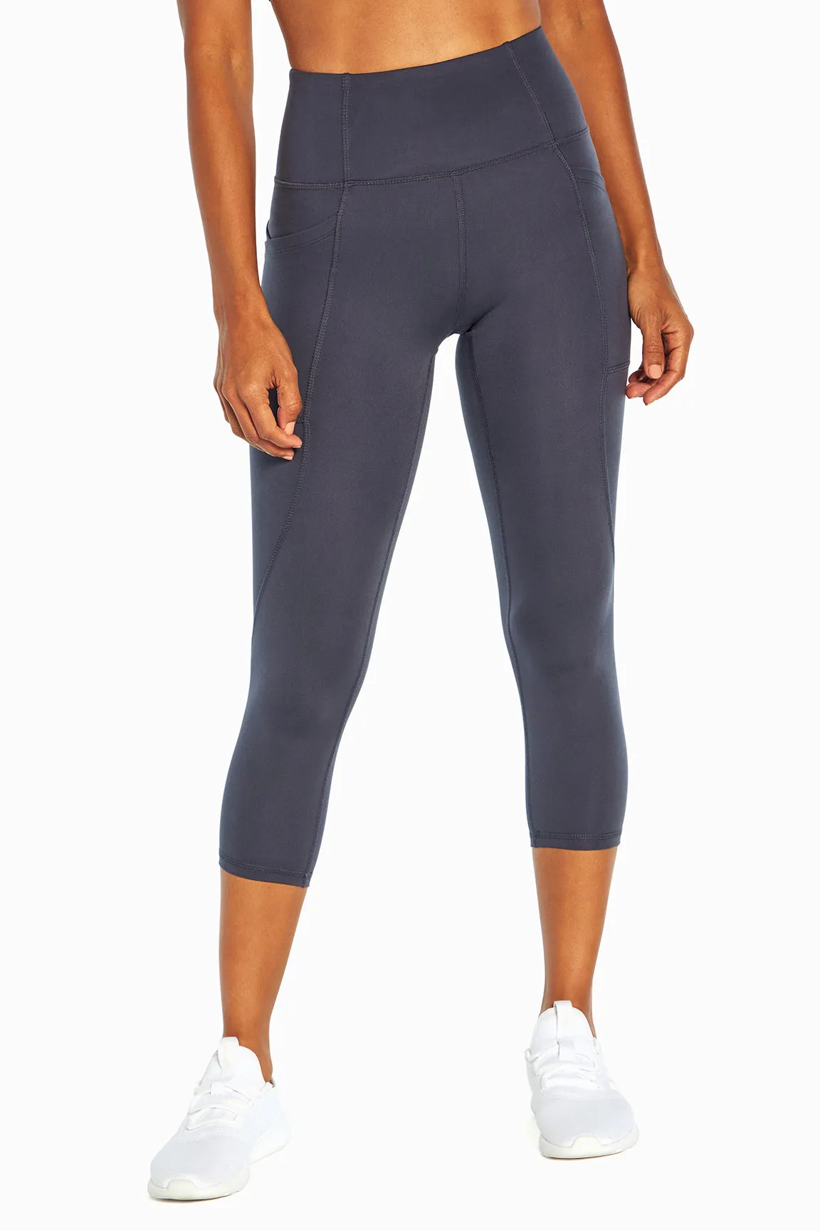 Abigail Side Pocket Mid Calf Capri