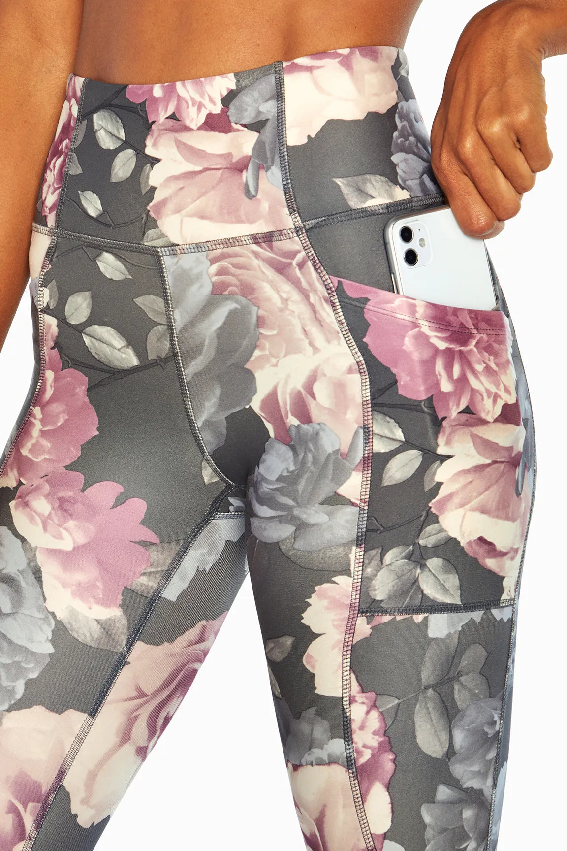 Abigail Side Pocket Mid Calf Capri