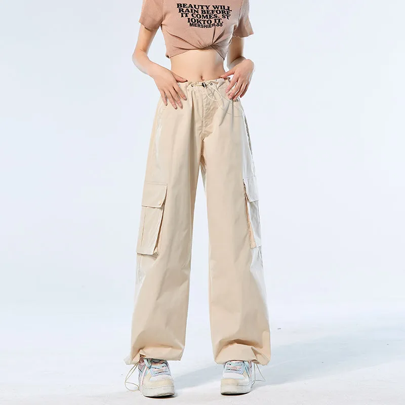 American Street Style Pink Overalls