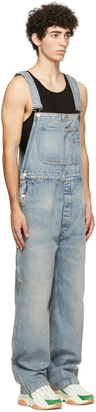 AMIRI Indigo Denim Overalls