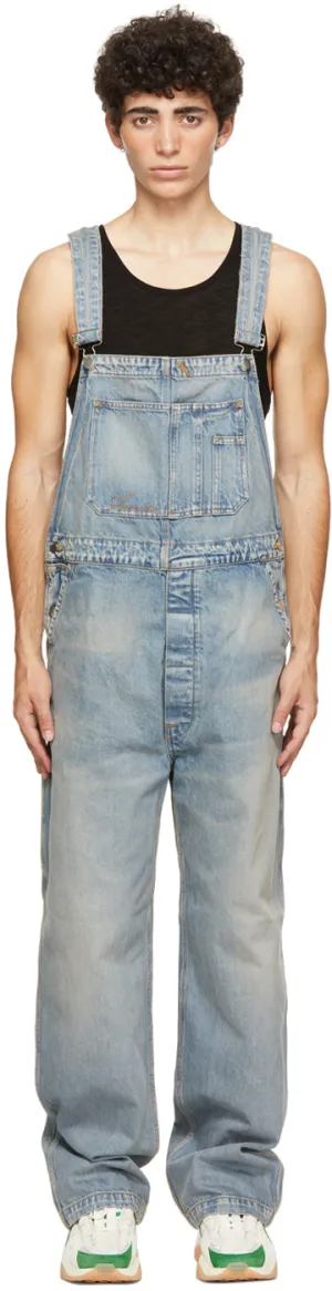 AMIRI Indigo Denim Overalls