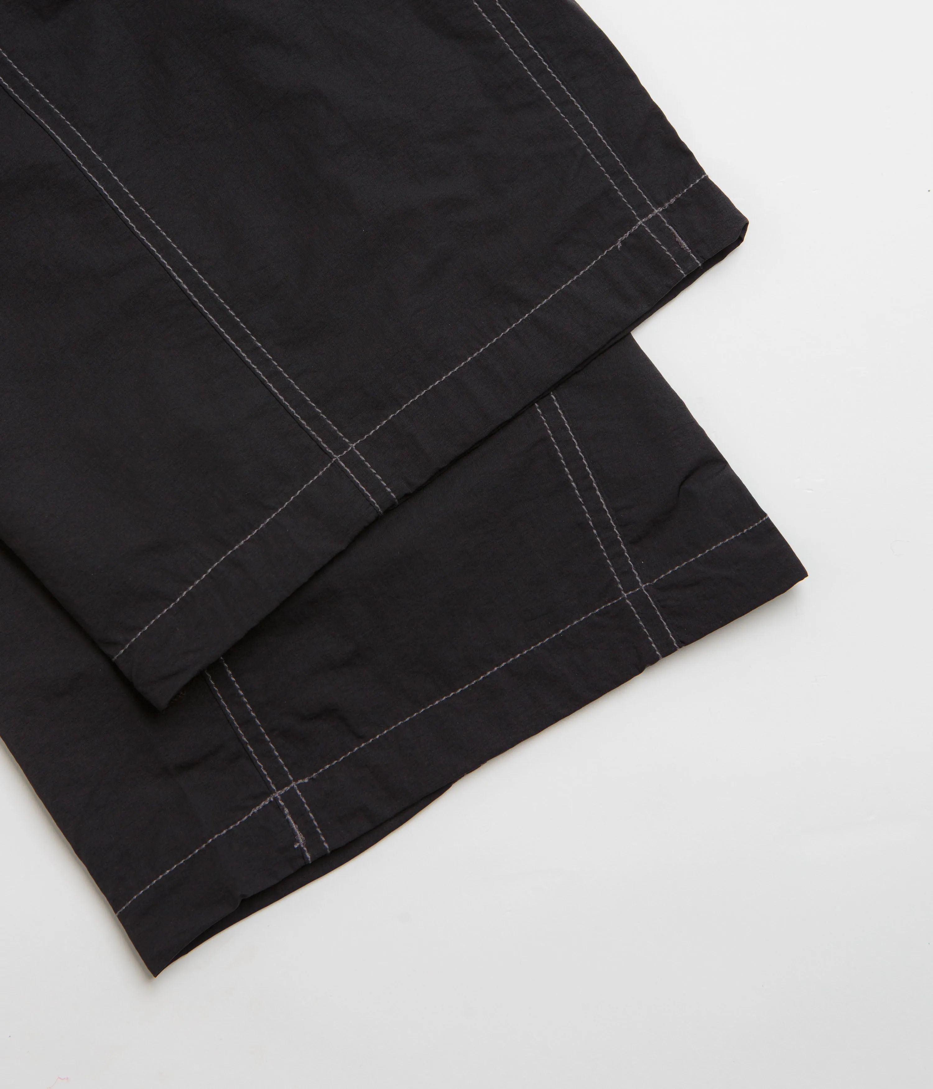 and wander Crinkled Nylon Pants - Black