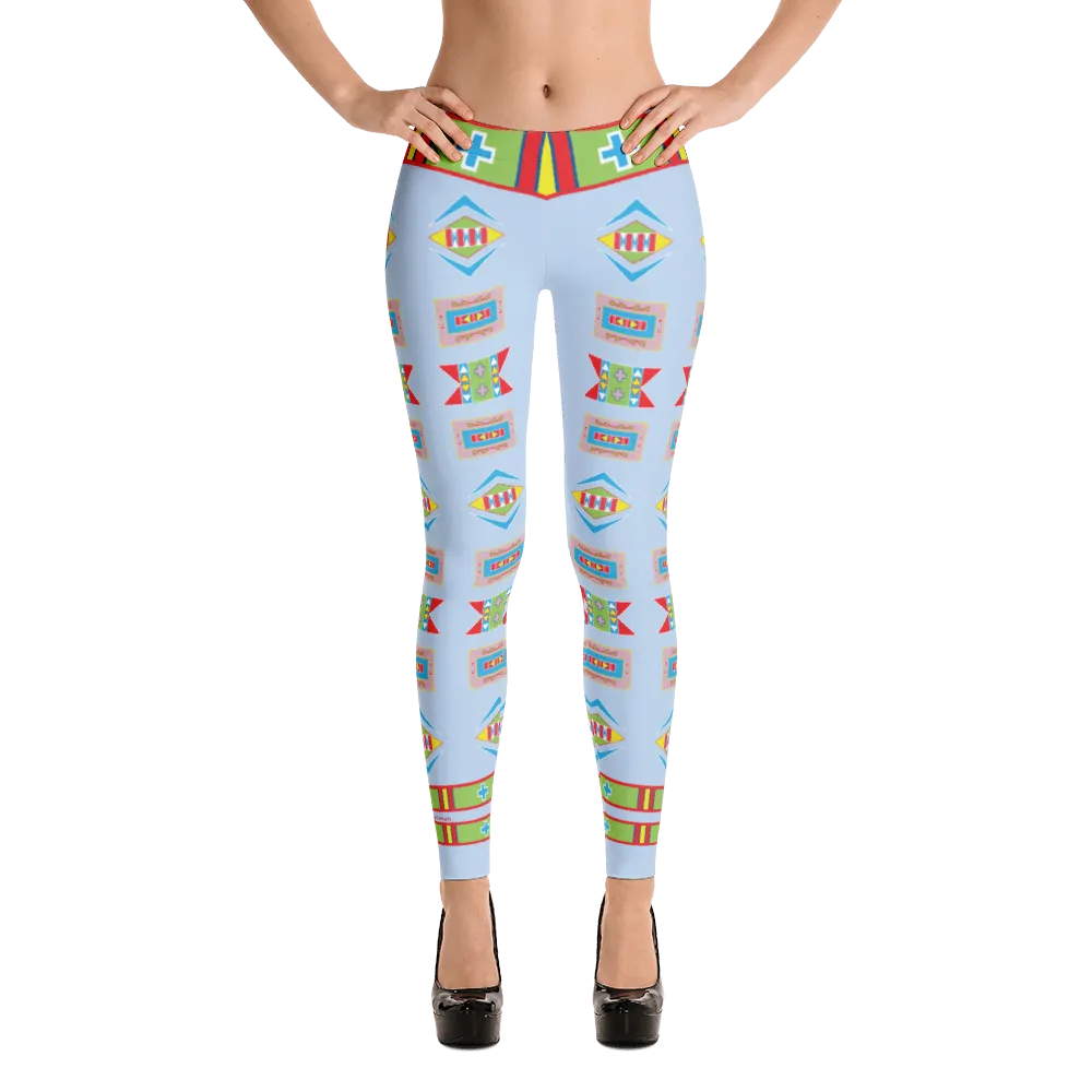 Baalaxiileetash "I am Fearless" Leggings