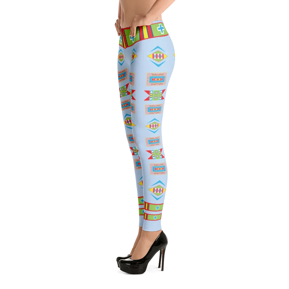 Baalaxiileetash "I am Fearless" Leggings