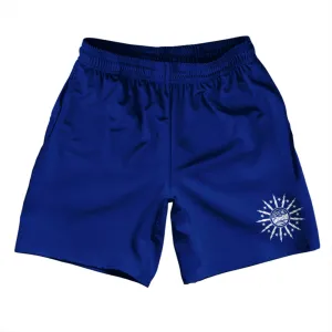 Buffalo Athletic Running Fitness Exercise Shorts 7" Inseam Shorts Made In USA