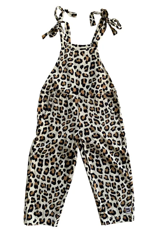 Chesca Overalls - Leopard Print