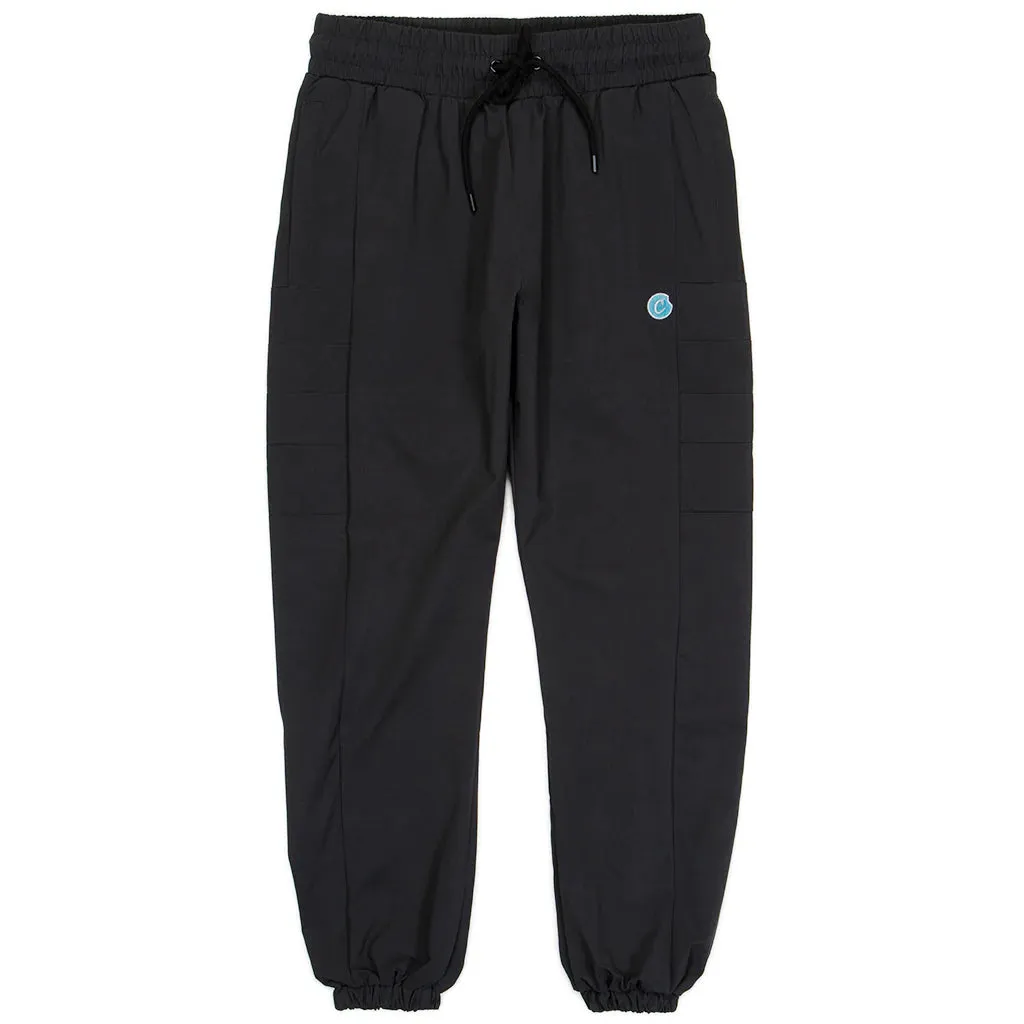 Cookies Infamous Paneled Black Windpant