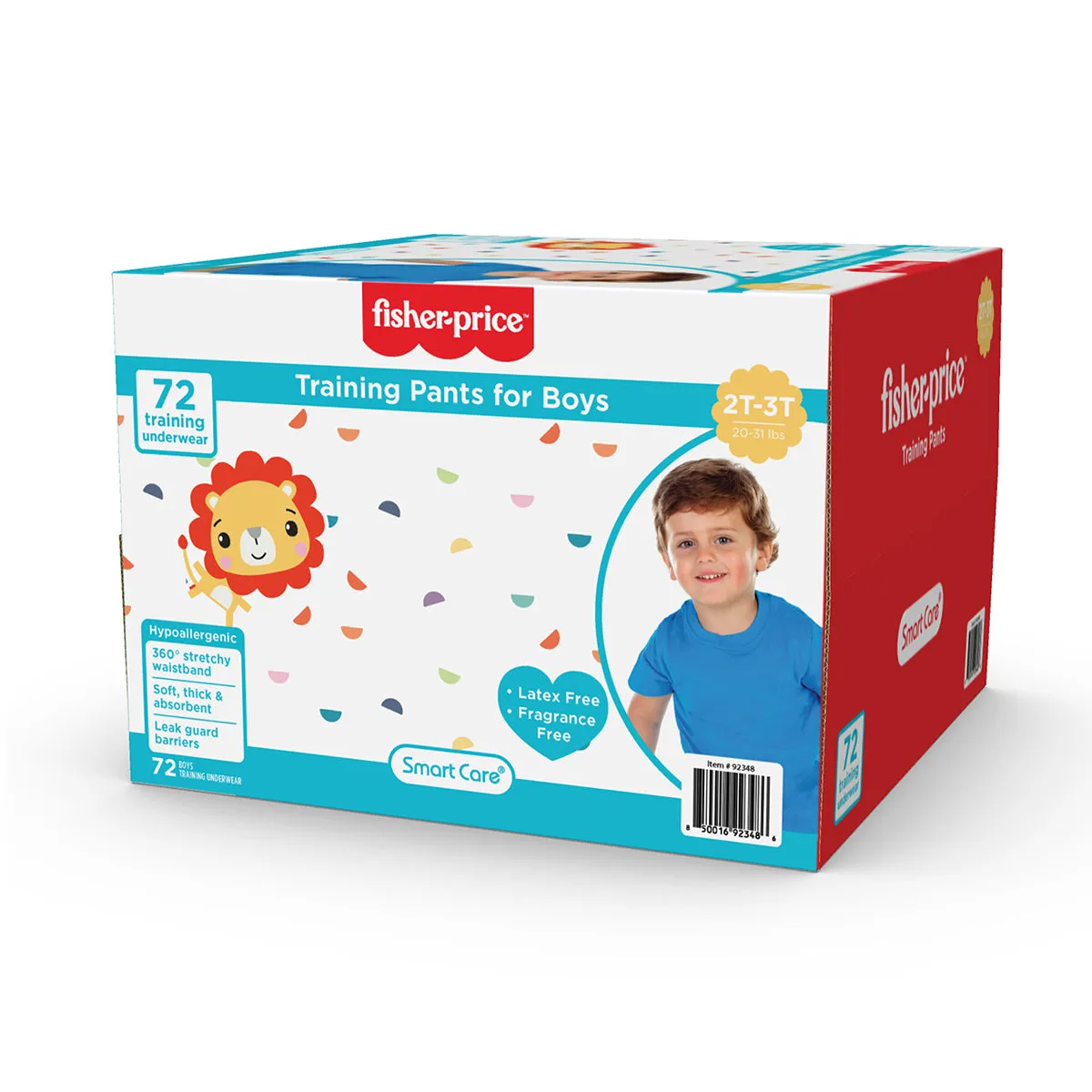Fisher-Price Training Pants | 2T3T Boy - 72 Counts