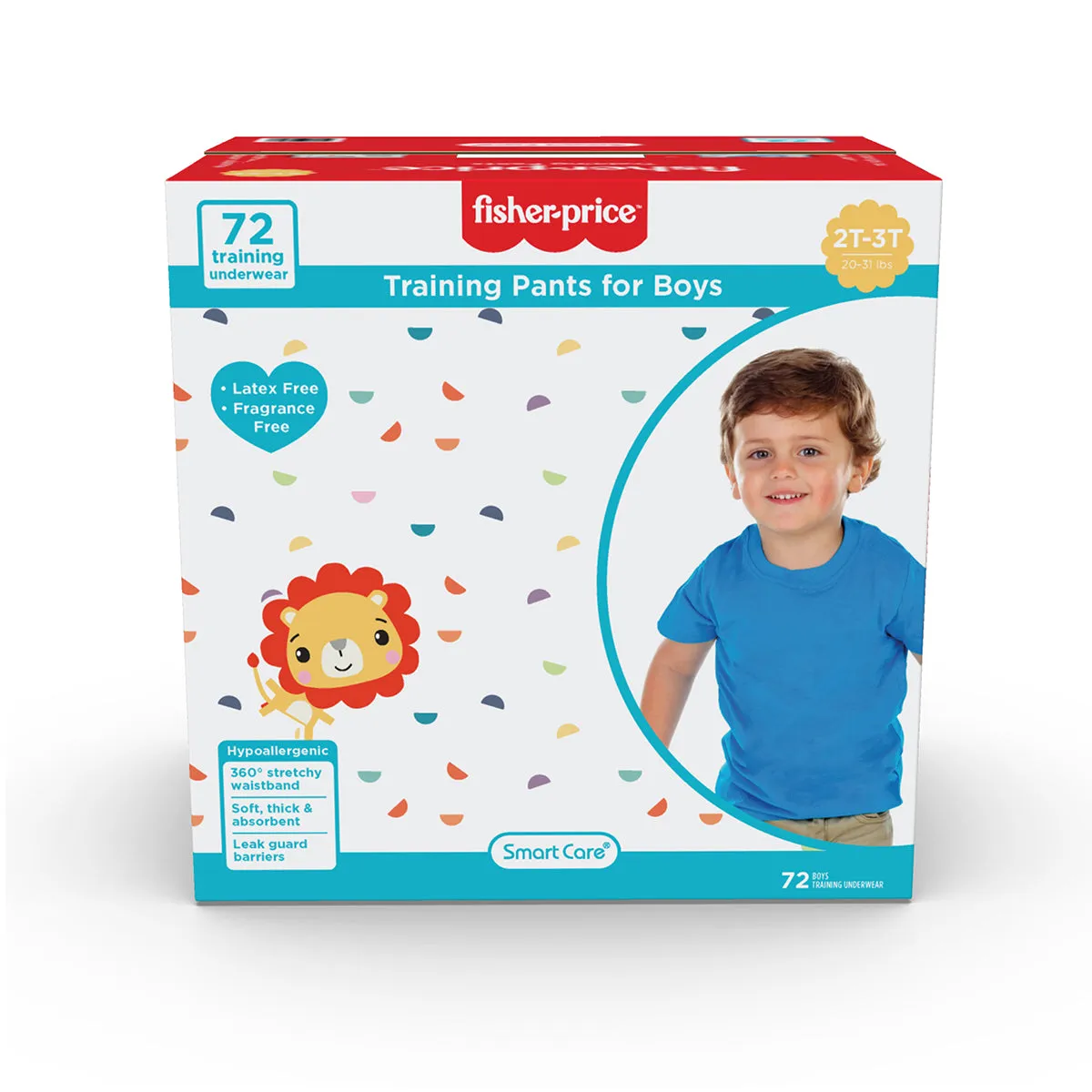 Fisher-Price Training Pants | 2T3T Boy - 72 Counts