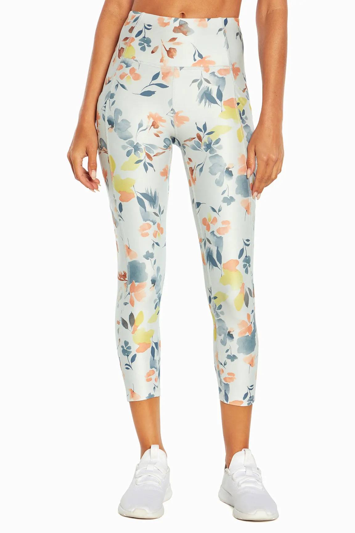Jenna Side Pocket Mid Calf Capri