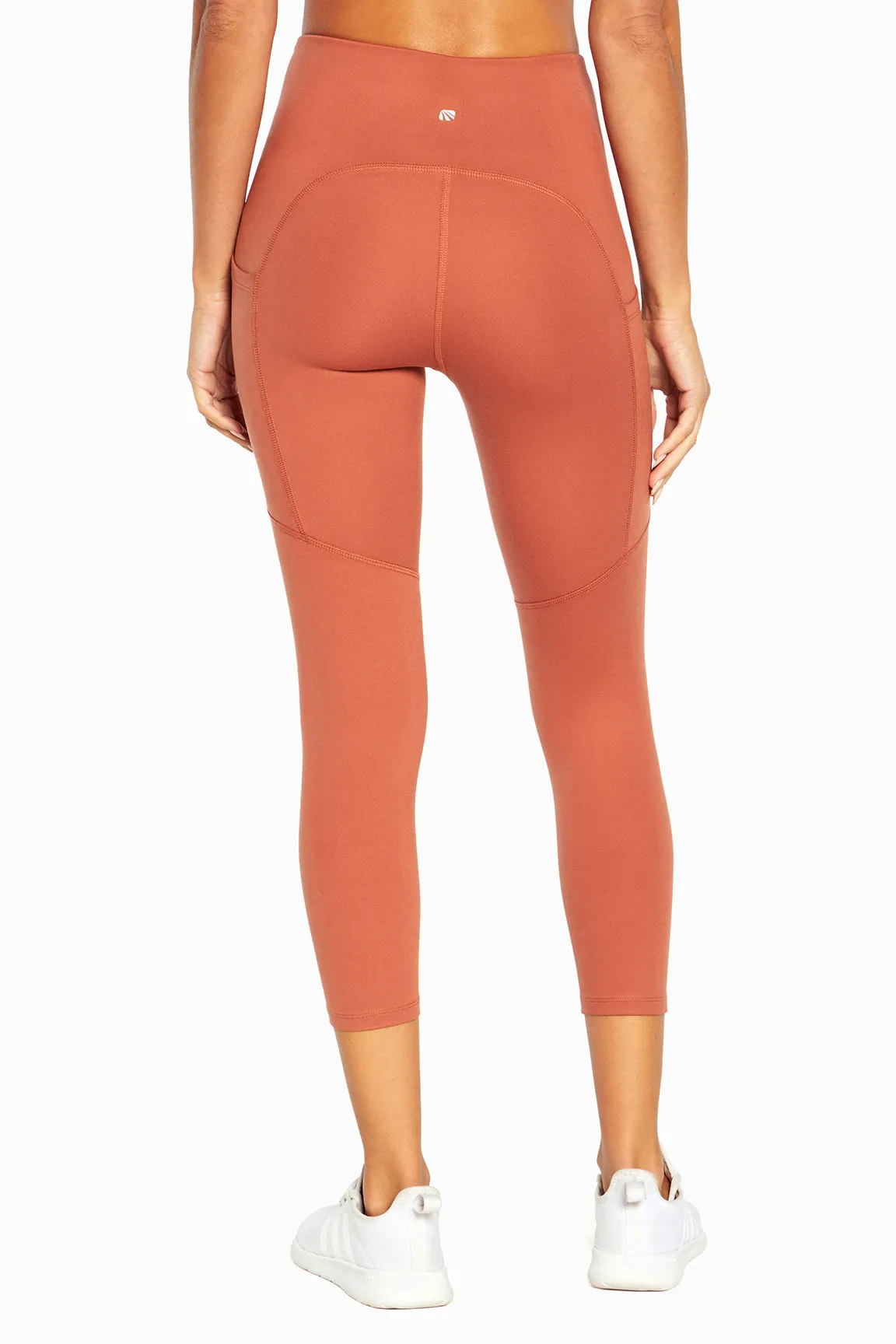 Jenna Side Pocket Mid Calf Capri