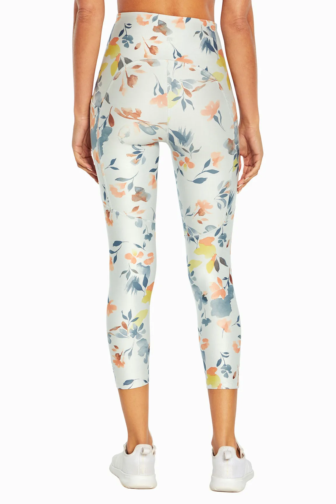 Jenna Side Pocket Mid Calf Capri