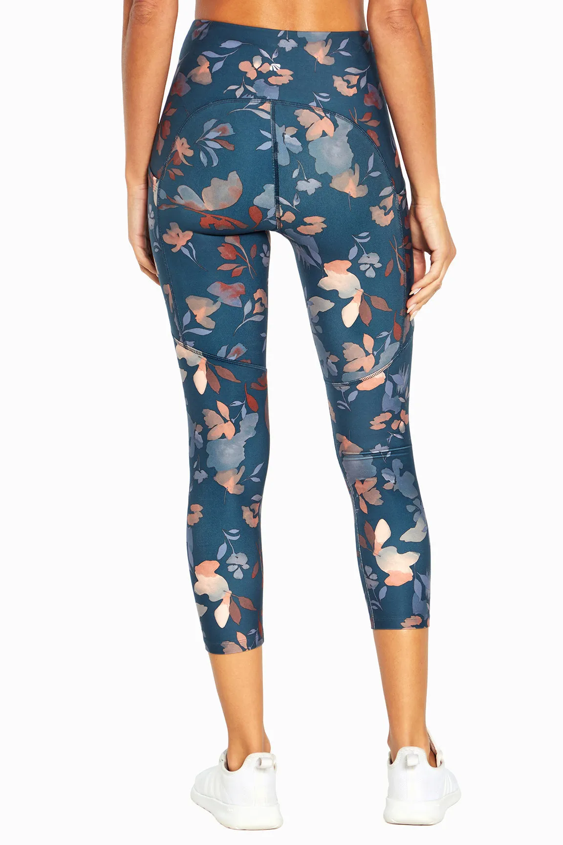 Jenna Side Pocket Mid Calf Capri