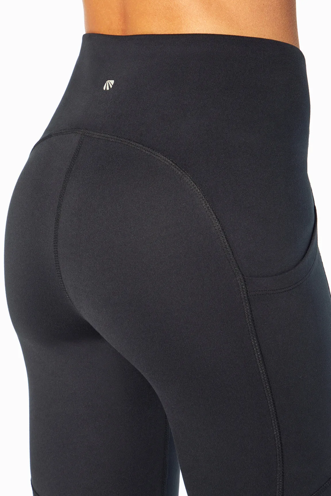 Jenna Side Pocket Mid Calf Capri