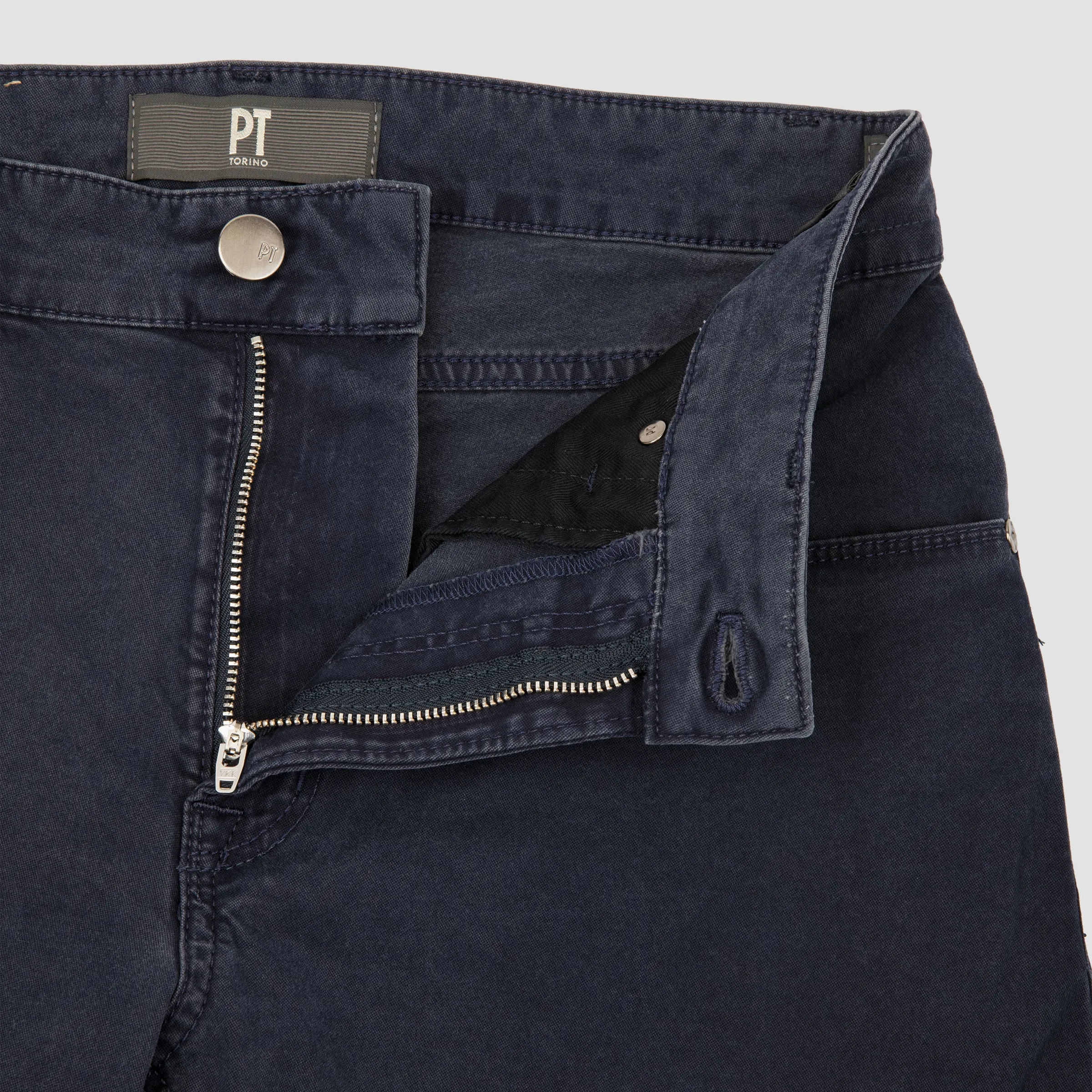 Microstructure Stretch 5 pockets Jazz Fit Sportpants Navy