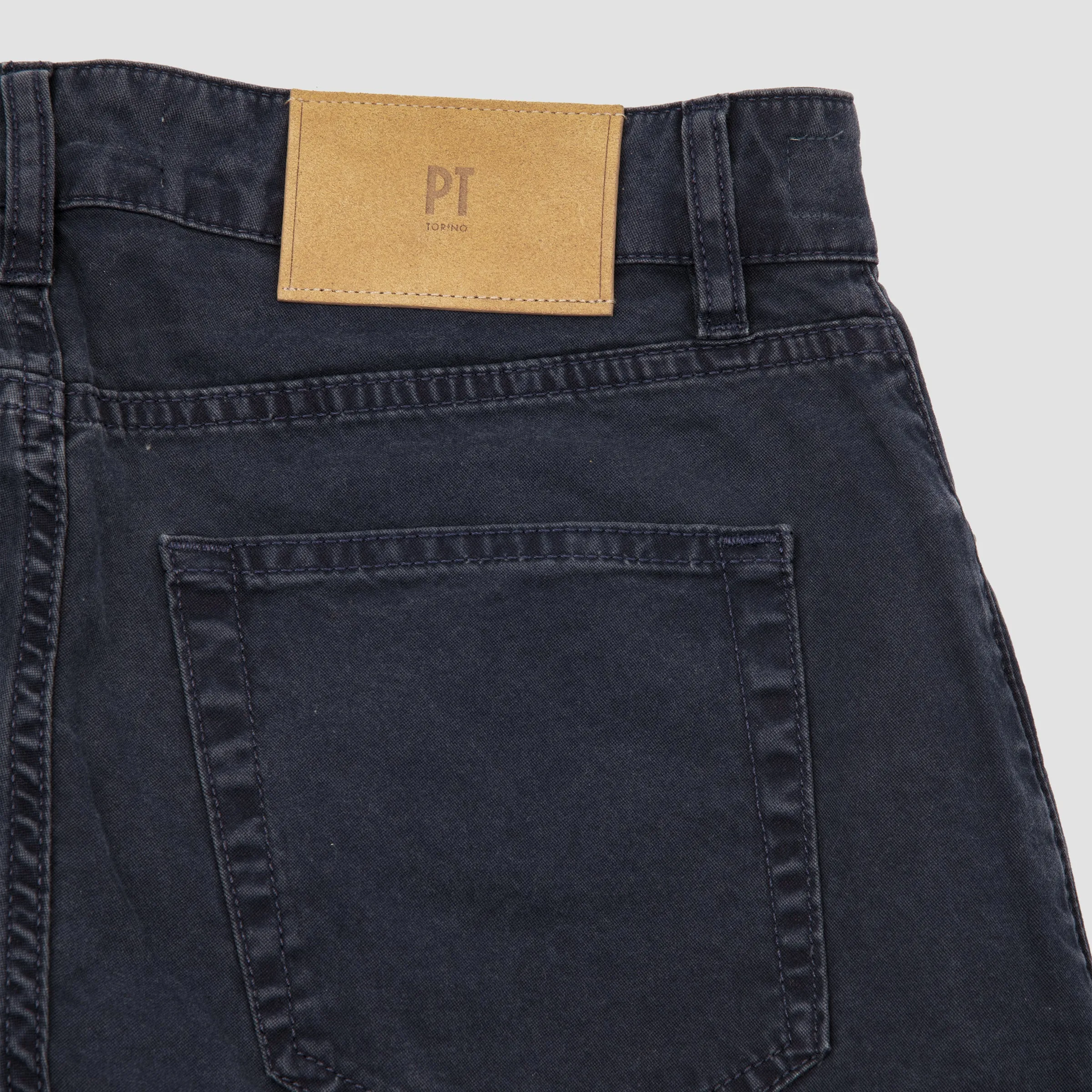 Microstructure Stretch 5 pockets Jazz Fit Sportpants Navy