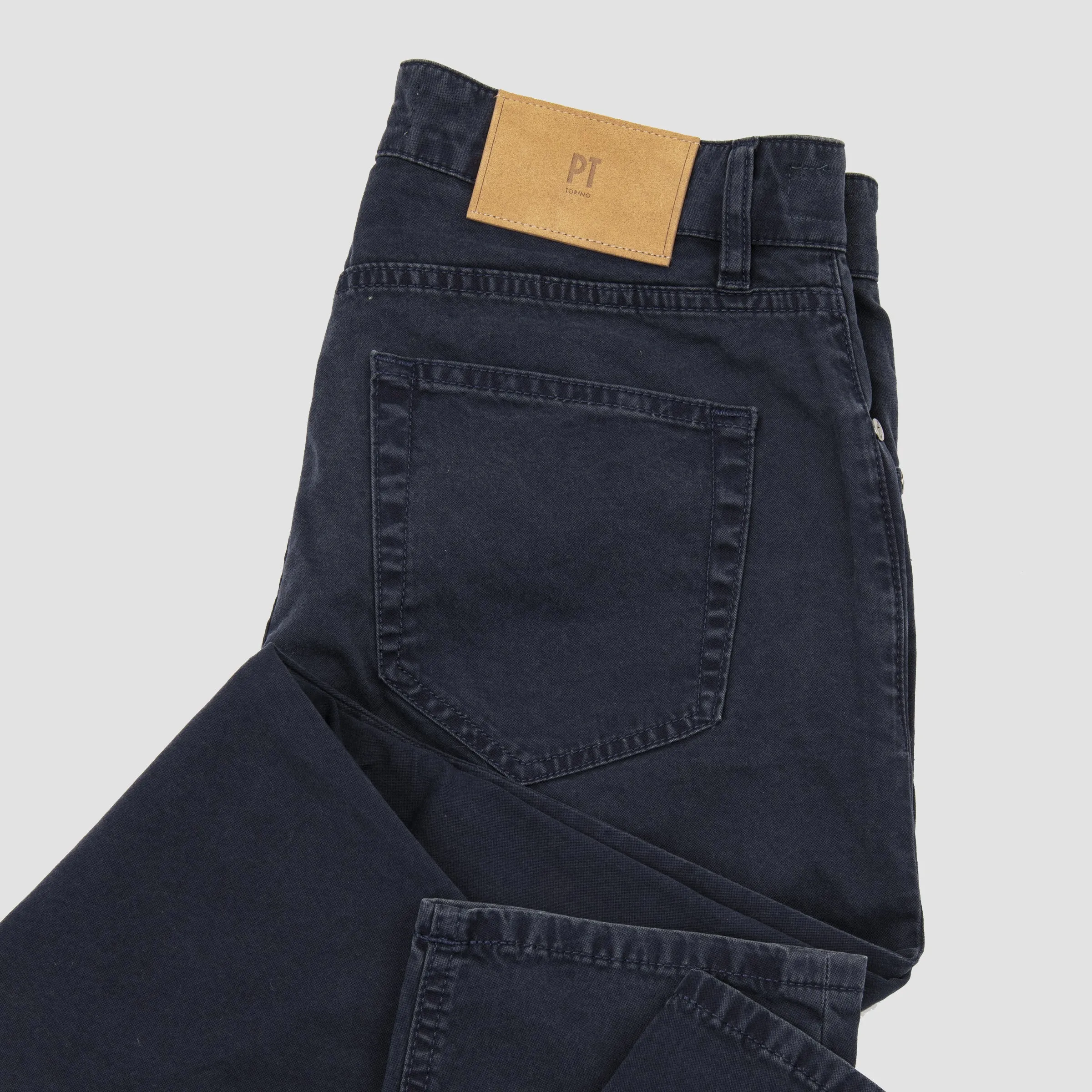 Microstructure Stretch 5 pockets Jazz Fit Sportpants Navy