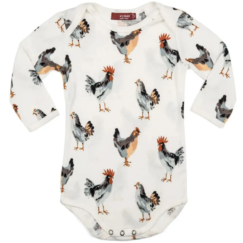 Milkbarn Organic Long Sleeve One Piece