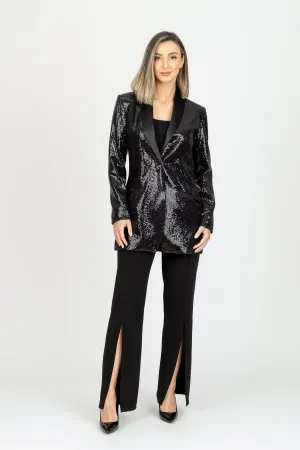 MIM Front Split Jersey Pant