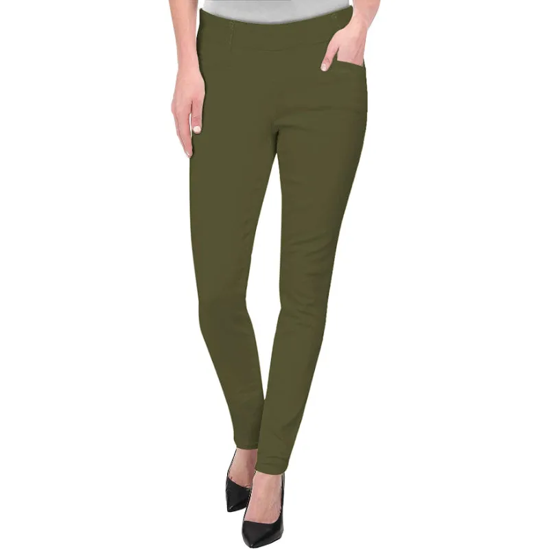 Office Skinny Leggings With Print For Women