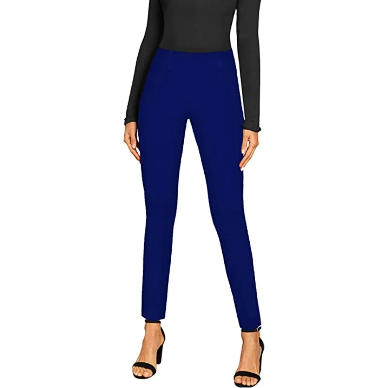 Office Skinny Leggings With Print For Women