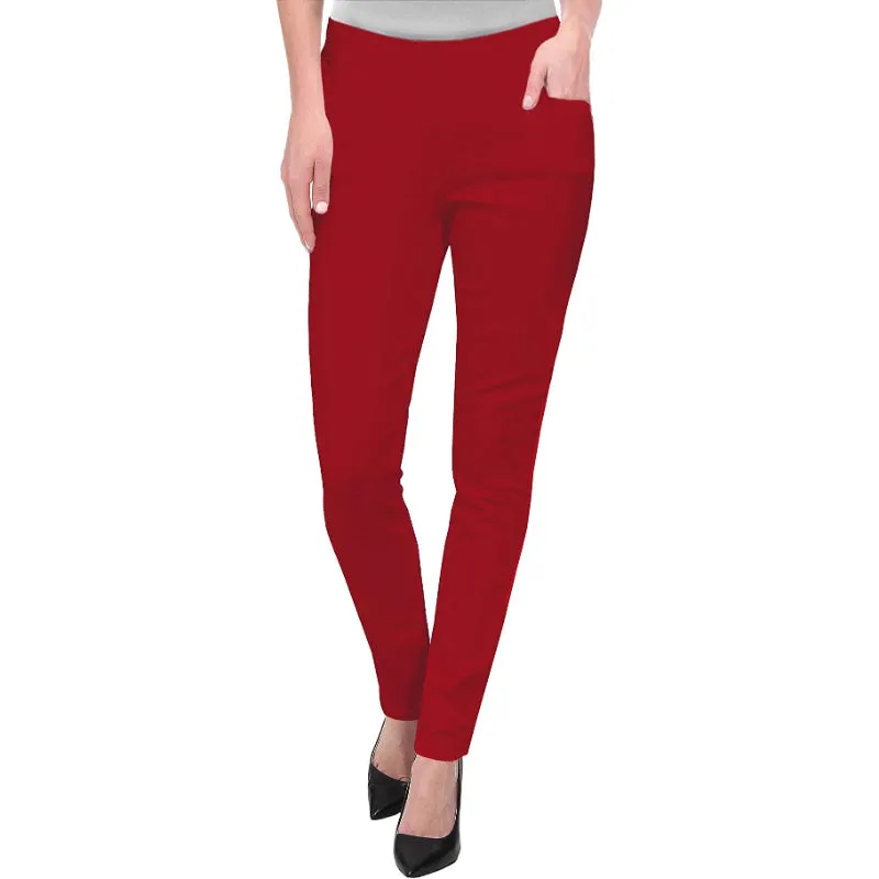 Office Skinny Leggings With Print For Women