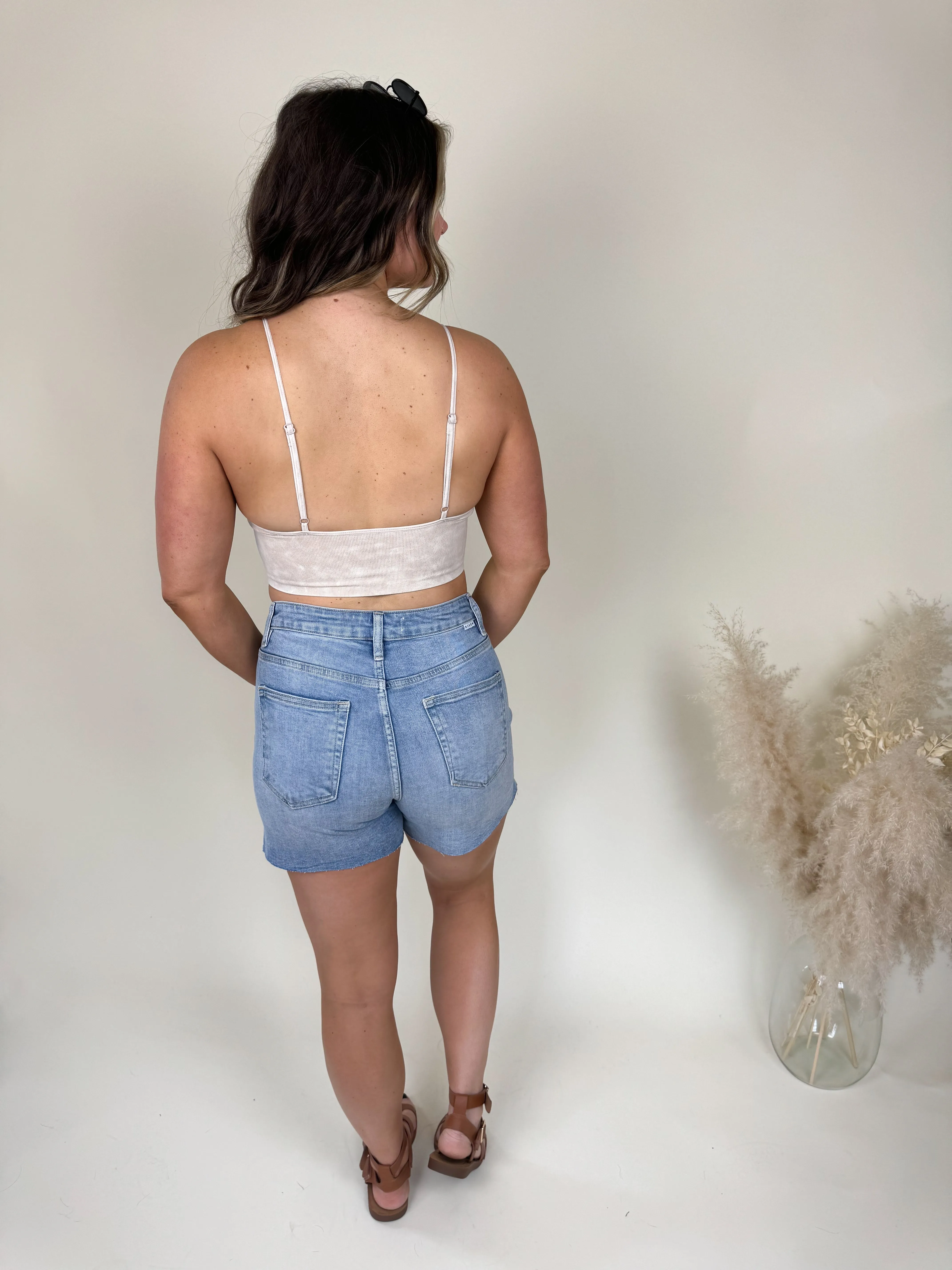 Risen Frayed Hem Shorts FINAL SALE