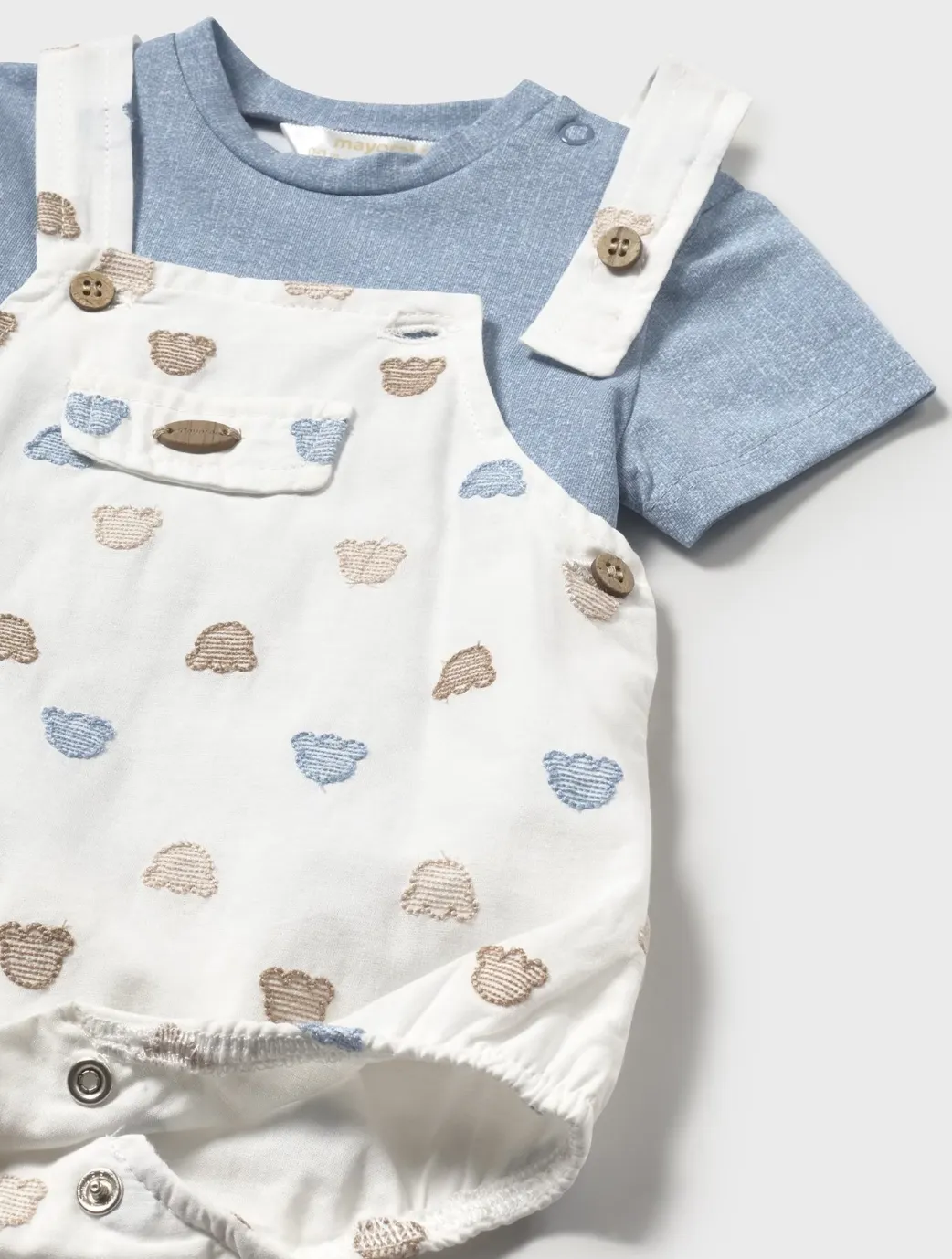 Riviera Teddy Overalls Set