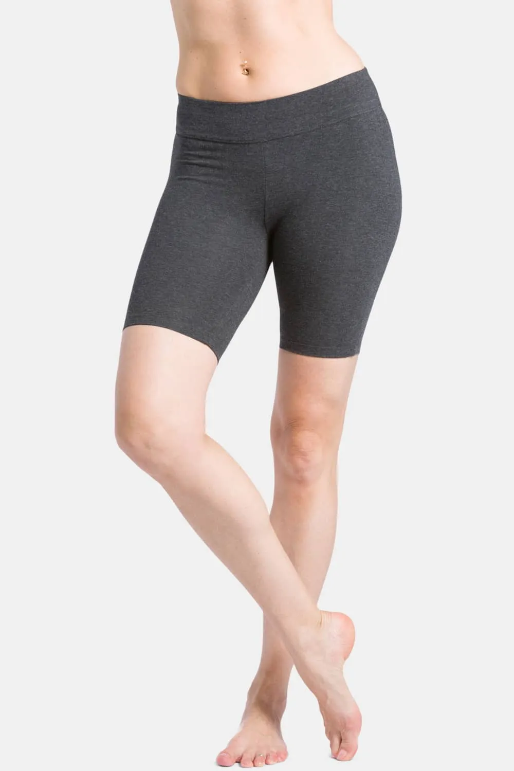 Women's EcoFabric™ 7" Mid-Thigh Yoga Workout Short - OUTLET - FINAL SALE