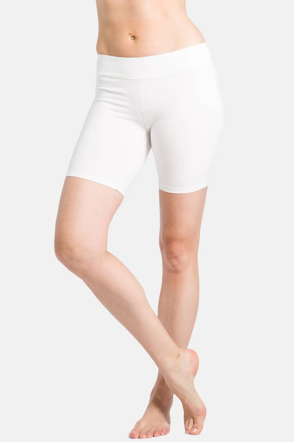 Women's EcoFabric™ 7" Mid-Thigh Yoga Workout Short - OUTLET - FINAL SALE