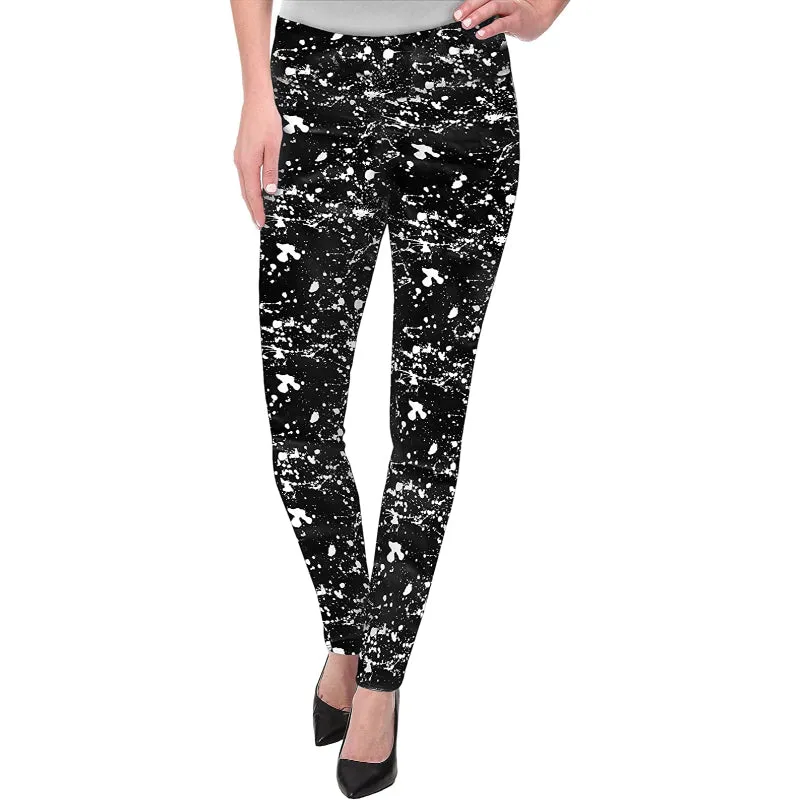 Women's Leggings Skinny Trousers With Print