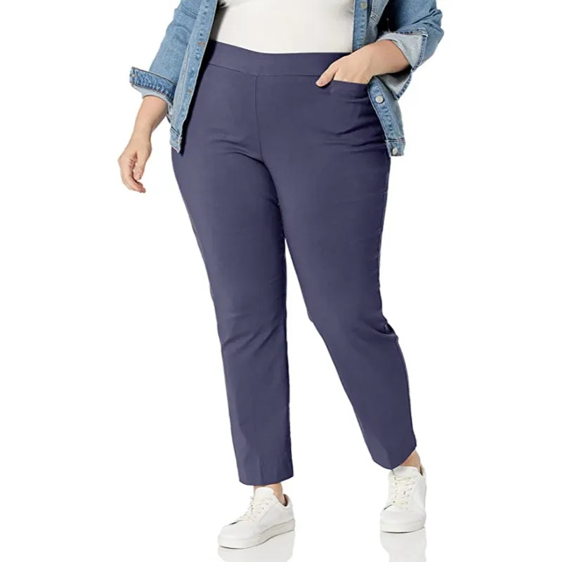 Women's Super Stretch Millennium Welt Pocket Pull On Career Pant