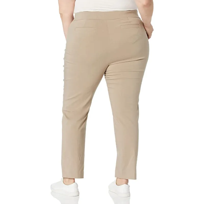 Women's Super Stretch Millennium Welt Pocket Pull On Career Pant