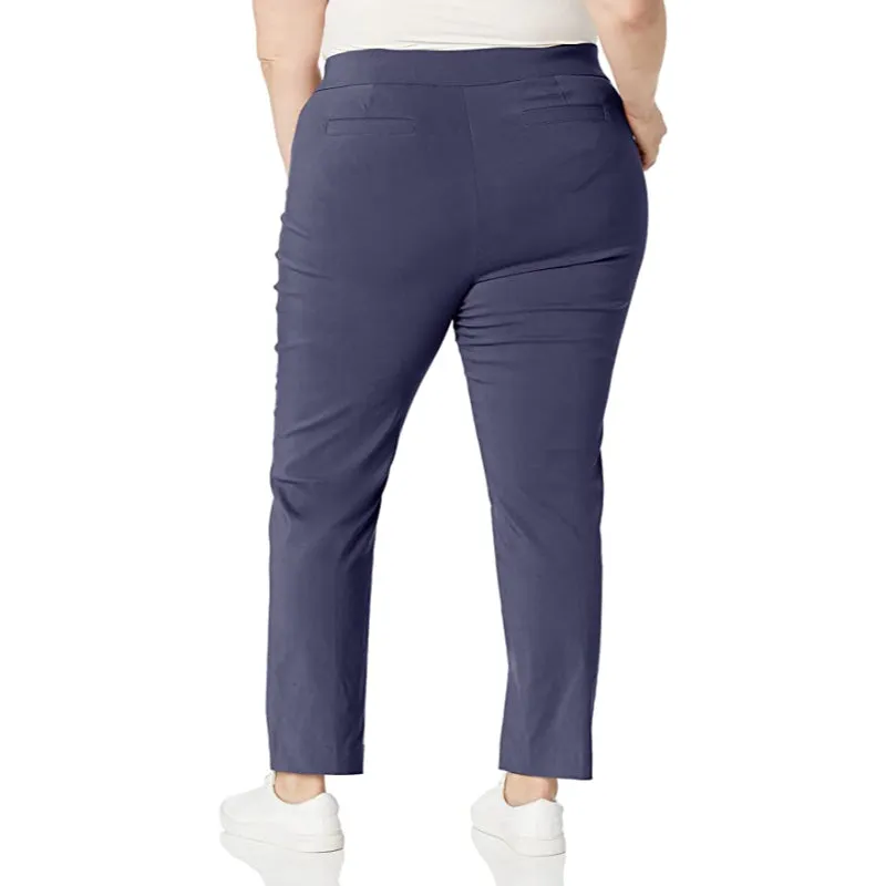 Women's Super Stretch Millennium Welt Pocket Pull On Career Pant