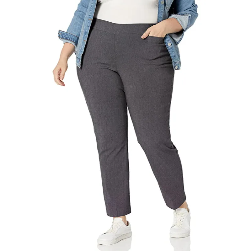 Women's Super Stretch Millennium Welt Pocket Pull On Career Pant