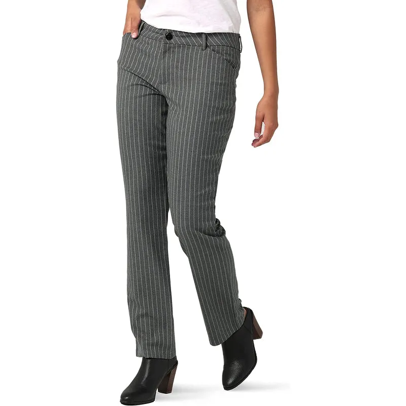Women's Wrinkle Free Fit Straight Leg Pant